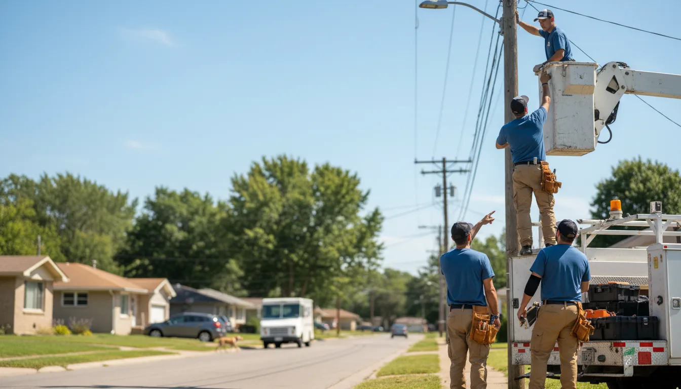 Professional electrical and lighting service for residential properties